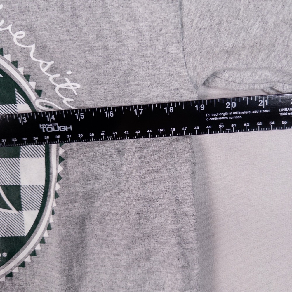 Champion T Shirt Adult M Gray Michigan State University Spartans Graphic Tee - Picture 5 of 9